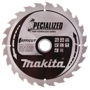 E-01909 - Panza TCT Efficut 235mm x 30mm x 24T