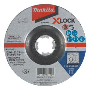 DISC PREMIUM X-LOCK SLEFUIT METAL 125MM