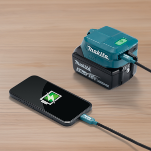 Adaptor de incarcare cu 2 porturi USB compatibil cu acumulatori LXT 18V